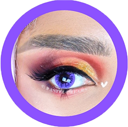 dark 223 violet purple colored contact lenses, cosplay lenses, costume, enlargement lenses, halloween lenses, cosplay contact lenses