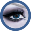 rainshower blue contact lenses colored lensed eos, korean, natural look model nanathelilitu