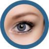Freshtone blends Caribbean Blue colored contact lenses cosmetic lens natural lenses korean lenses