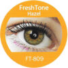 freshtone hazel impressions cosmetic colored contact lenses