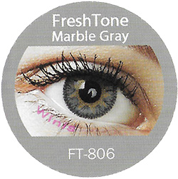freshtone impression marble gray cosmetic colored contact lenses