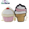Funny Ice Cream Cake Bag Small Crossbody Bags For Women Cute Purse Handbags Chain Messenger Bag