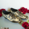 steampunk post apocalyptic flat dance shoes custom pastel dreams compass pattern mad max inspired