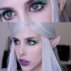 EOS Baron gray colored lenses, colored contact lenses cosplay lenses, circle lenses, colored contacts, costume lenses