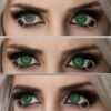 EOS 223 dark green colored contact lenses cosplay lenses, circle lenses, colored contacts, costume lenses