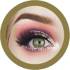 freshtone diva Hazel cosmetic contact lenses, circle lenses, colored contacts lenses