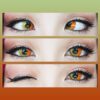 cosplay orange lenses, colored lenses, orange lenses, halloween orange lenses