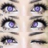 cosplay violet lenses, colored lenses, violet lenses, sakuya lenses